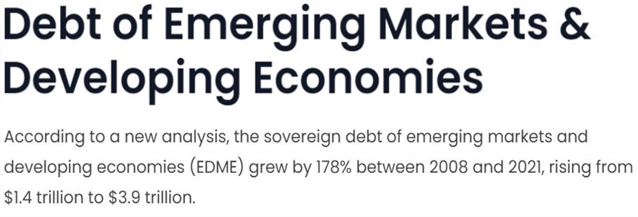 How did the United States hurt the world by raising interest rates ten times?